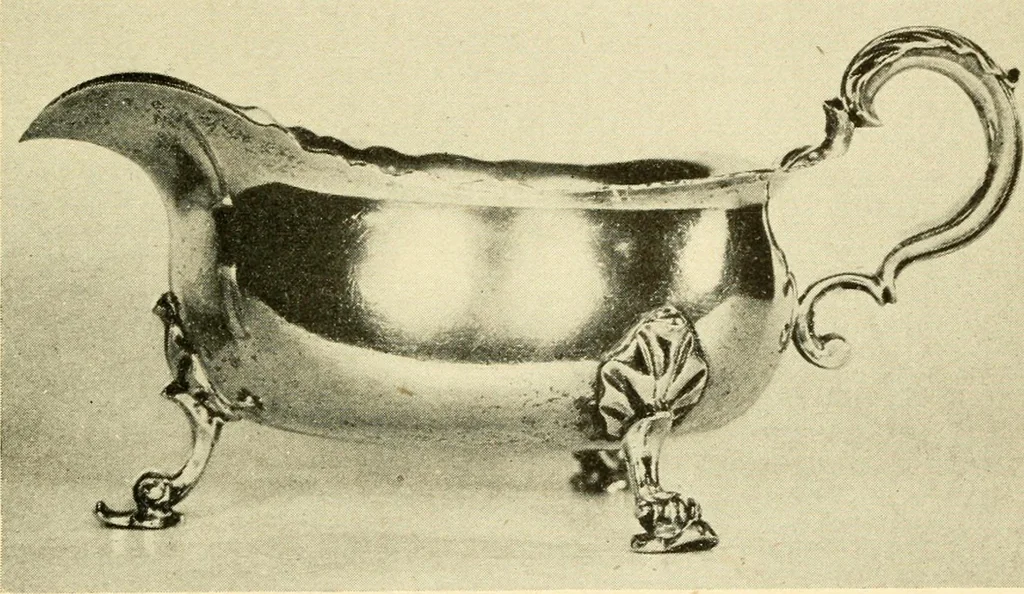 An illustration from Historic silver of the Colonies and its makers, 1917, leaf 446