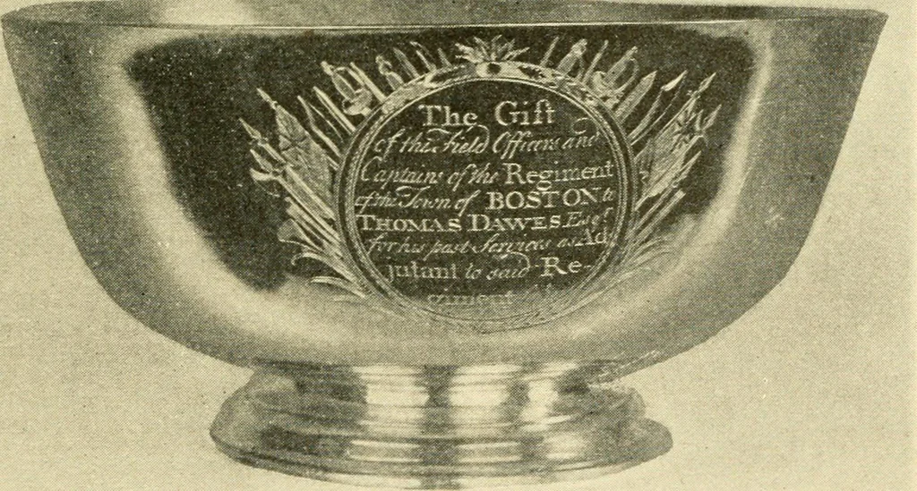 An illustration from Historic silver of the Colonies and its makers, 1917, leaf 452