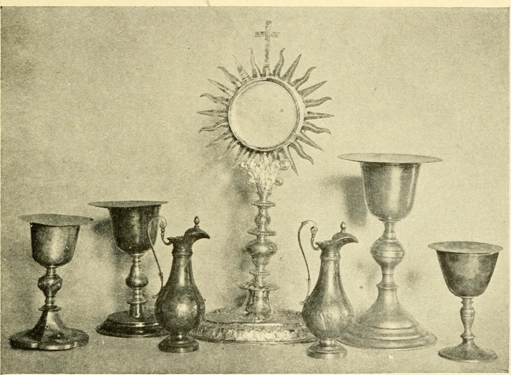 An illustration from Historic silver of the Colonies and its makers, 1917, leaf 466