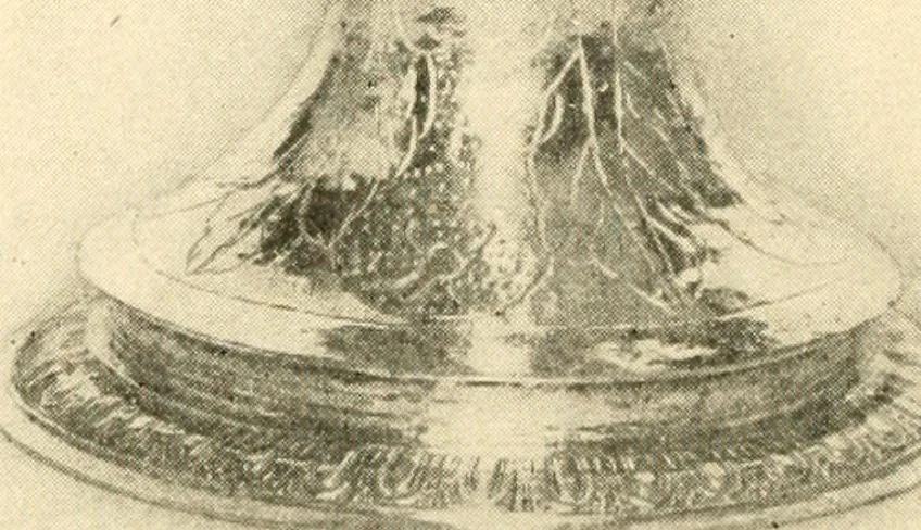 An illustration from Historic silver of the Colonies and its makers, 1917, leaf 7