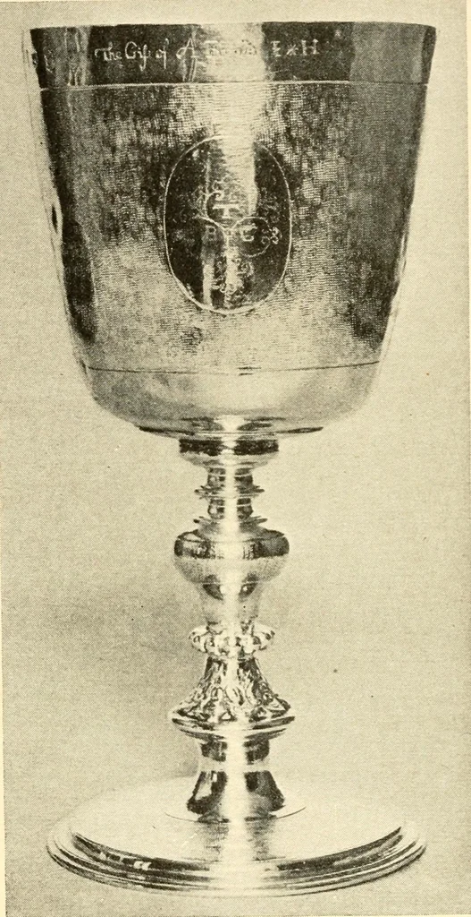 An illustration from Historic silver of the Colonies and its makers, 1917, leaf 71