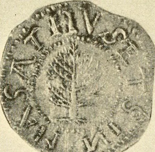 An illustration from Historic silver of the Colonies and its makers, 1917, leaf 73