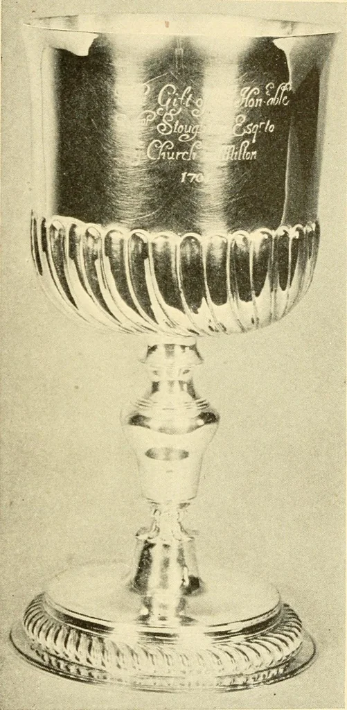 An illustration from Historic silver of the Colonies and its makers, 1917, leaf 76
