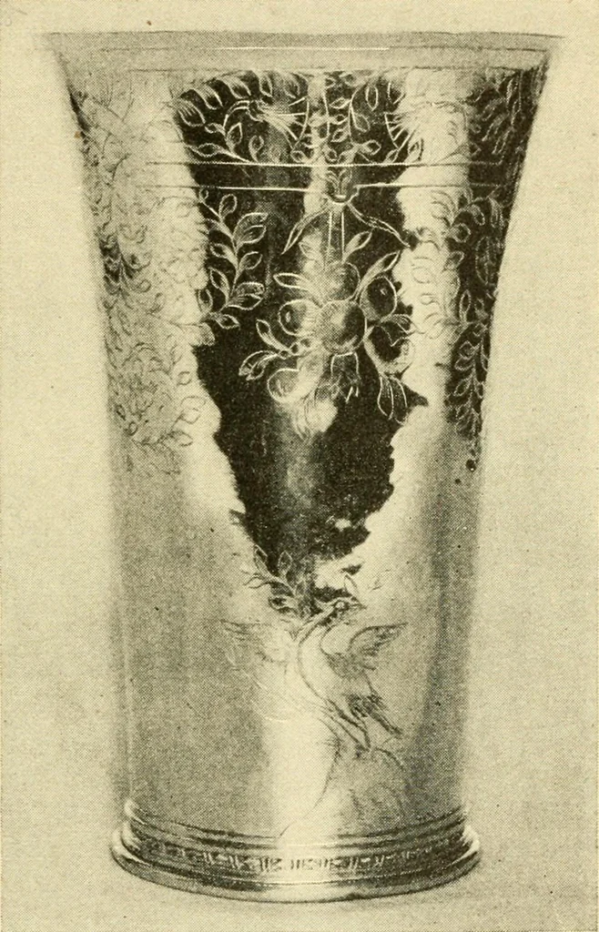 An illustration from Historic silver of the Colonies and its makers, 1917, leaf 86