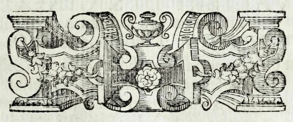 An illustration from Historie cronologiche della vera origine di tutti gl' ordini equestri, e religioni caualleresche, 1672, leaf 249