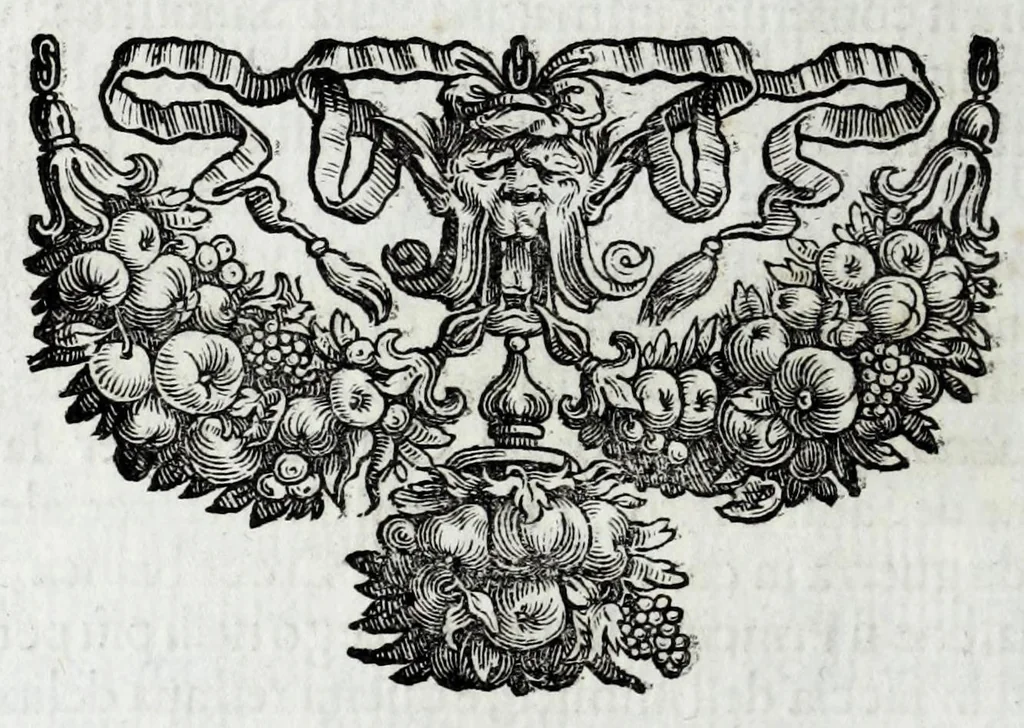 An illustration from Historie cronologiche della vera origine di tutti gl' ordini equestri, e religioni caualleresche, 1672, leaf 294