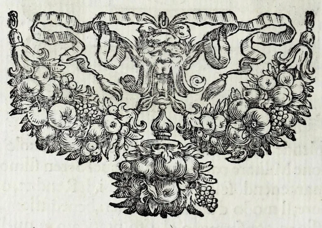 An illustration from Historie cronologiche della vera origine di tutti gl' ordini equestri, e religioni caualleresche, 1672, leaf 338