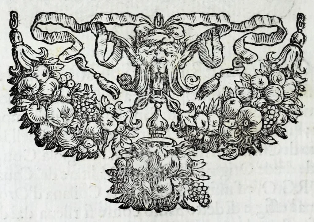 An illustration from Historie cronologiche della vera origine di tutti gl' ordini equestri, e religioni caualleresche, 1672, leaf 368