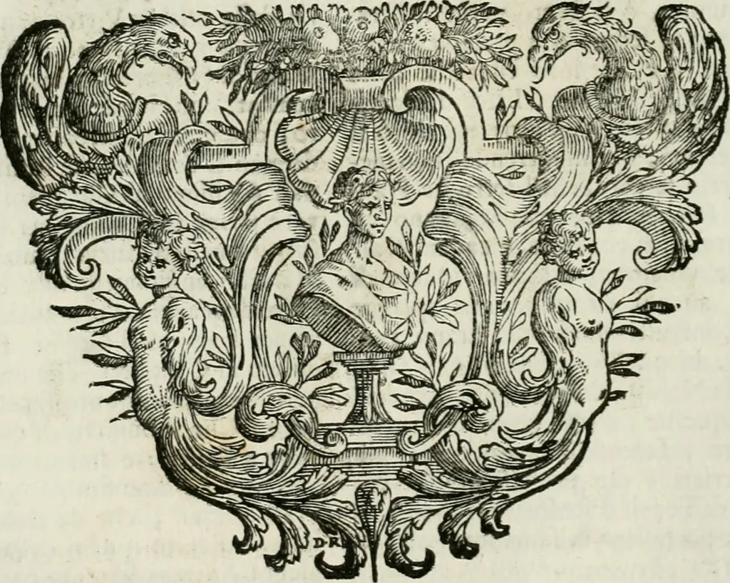 An illustration from Historie cronologiche dell' origine degl' ordini militari e di tutte le religione caualleresche infino ad hora instituite nel mondo : insegne, croci, stendardi, habiti capitolari ò di ceremonia, statuti, e constituzioni di cadaun'ordine : guerre campali e nauali, azioni, fatti celebri, & imprese de caualieri; confederazioni, trattati, paci, & auuenimenti per difesa del Nome Christiano, e propagazione della fede cattolica : serie di tutti i prencipi gran maestri, ordini di dame, e degl' infedeli &c. con le loro diuise, 1692, leaf 171