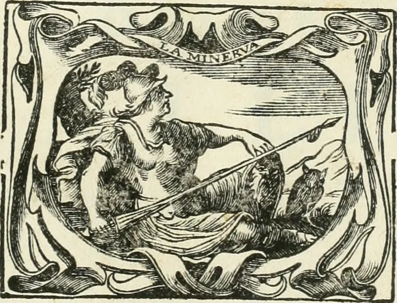 An illustration from Historie cronologiche dell' origine degl' ordini militari e di tutte le religione caualleresche infino ad hora instituite nel mondo : insegne, croci, stendardi, habiti capitolari ò di ceremonia, statuti, e constituzioni di cadaun'ordine : guerre campali e nauali, azioni, fatti celebri, & imprese de caualieri; confederazioni, trattati, paci, & auuenimenti per difesa del Nome Christiano, e propagazione della fede cattolica : serie di tutti i prencipi gran maestri, ordini di dame, e degl' infedeli &c. con le loro diuise, 1692, leaf 8