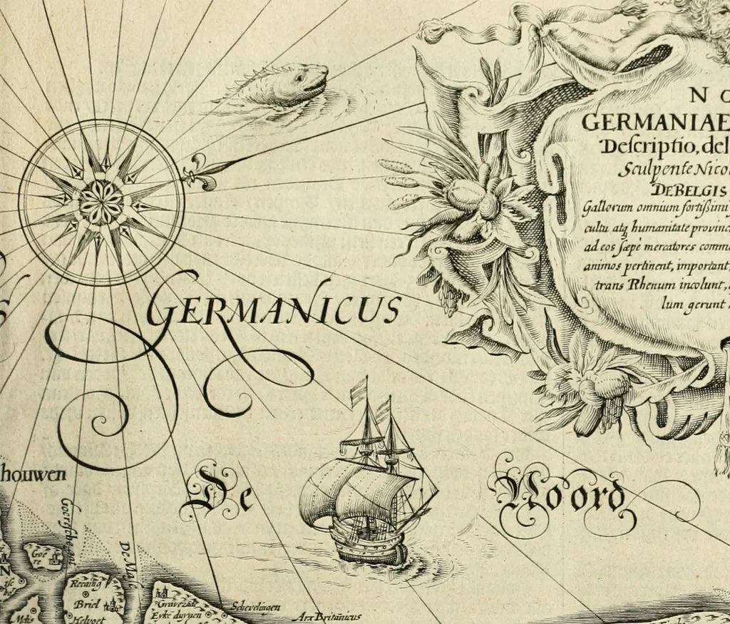An illustration from Historie der Nieder-landscher ende haerder Naburen oorlogen : ende geschiedenissen tot den iare MVICXII, nu de laestemael bij hem voor syme todtmerckelijck verbetert en in, XXXII boecken voltzocken is mede' hier by gevoegt des autheurs leven [by Simeon Ruytinck] verryckt benessens de Land-Caerte met by na hondert correcte Conterfeijtsels vande voor treflijcste Personagien in dese Historie verhaelt. Alle cierlijck na d'leven ghedaen ende in Coperen platen gesteken ; gedruckt int Yaer ons Heeren MDCXXXVI, 1636, leaf 24