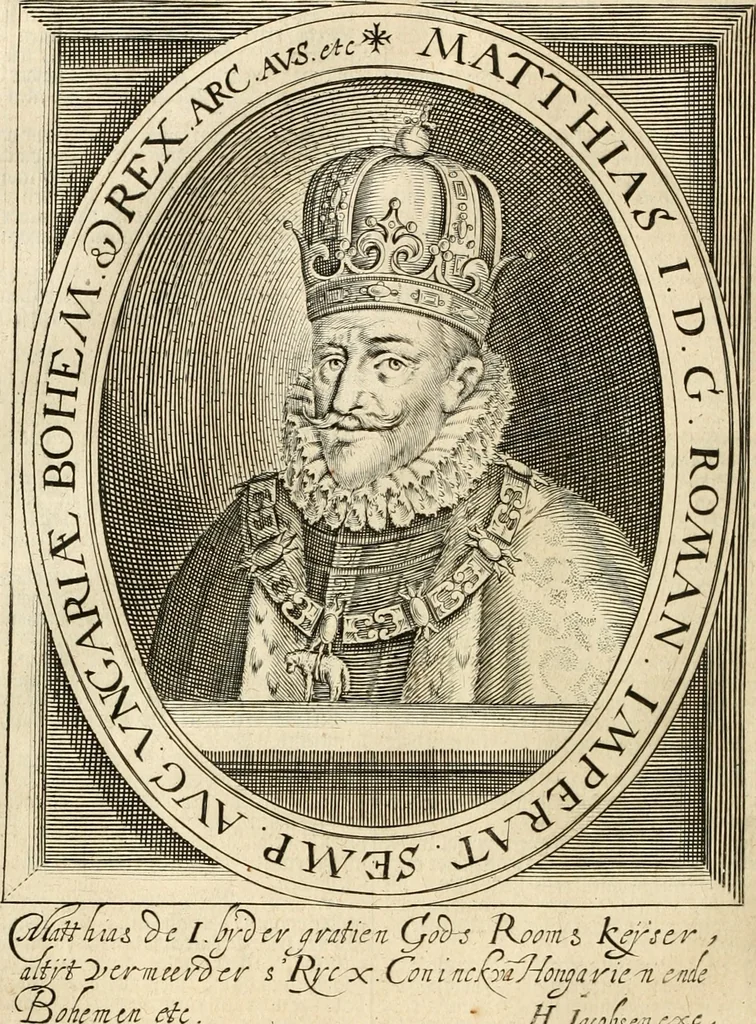 An illustration from Historie der Nieder-landscher ende haerder Naburen oorlogen : ende geschiedenissen tot den iare MVICXII, nu de laestemael bij hem voor syme todtmerckelijck verbetert en in, XXXII boecken voltzocken is mede' hier by gevoegt des autheurs leven [by Simeon Ruytinck] verryckt benessens de Land-Caerte met by na hondert correcte Conterfeijtsels vande voor treflijcste Personagien in dese Historie verhaelt. Alle cierlijck na d'leven ghedaen ende in Coperen platen gesteken ; gedruckt int Yaer ons Heeren MDCXXXVI, 1636, leaf 309