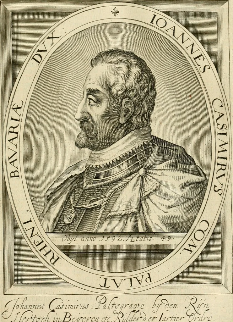 An illustration from Historie der Nieder-landscher ende haerder Naburen oorlogen : ende geschiedenissen tot den iare MVICXII, nu de laestemael bij hem voor syme todtmerckelijck verbetert en in, XXXII boecken voltzocken is mede' hier by gevoegt des autheurs leven [by Simeon Ruytinck] verryckt benessens de Land-Caerte met by na hondert correcte Conterfeijtsels vande voor treflijcste Personagien in dese Historie verhaelt. Alle cierlijck na d'leven ghedaen ende in Coperen platen gesteken ; gedruckt int Yaer ons Heeren MDCXXXVI, 1636, leaf 328