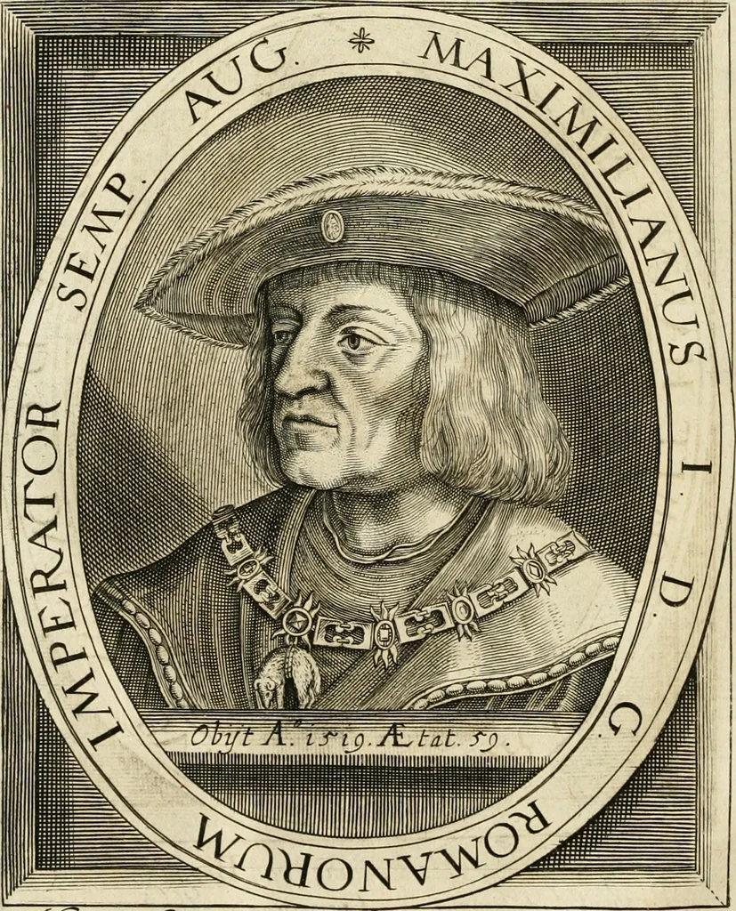 An illustration from Historie der Nieder-landscher ende haerder Naburen oorlogen : ende geschiedenissen tot den iare MVICXII, nu de laestemael bij hem voor syme todtmerckelijck verbetert en in, XXXII boecken voltzocken is mede' hier by gevoegt des autheurs leven [by Simeon Ruytinck] verryckt benessens de Land-Caerte met by na hondert correcte Conterfeijtsels vande voor treflijcste Personagien in dese Historie verhaelt. Alle cierlijck na d'leven ghedaen ende in Coperen platen gesteken ; gedruckt int Yaer ons Heeren MDCXXXVI, 1636, leaf 37