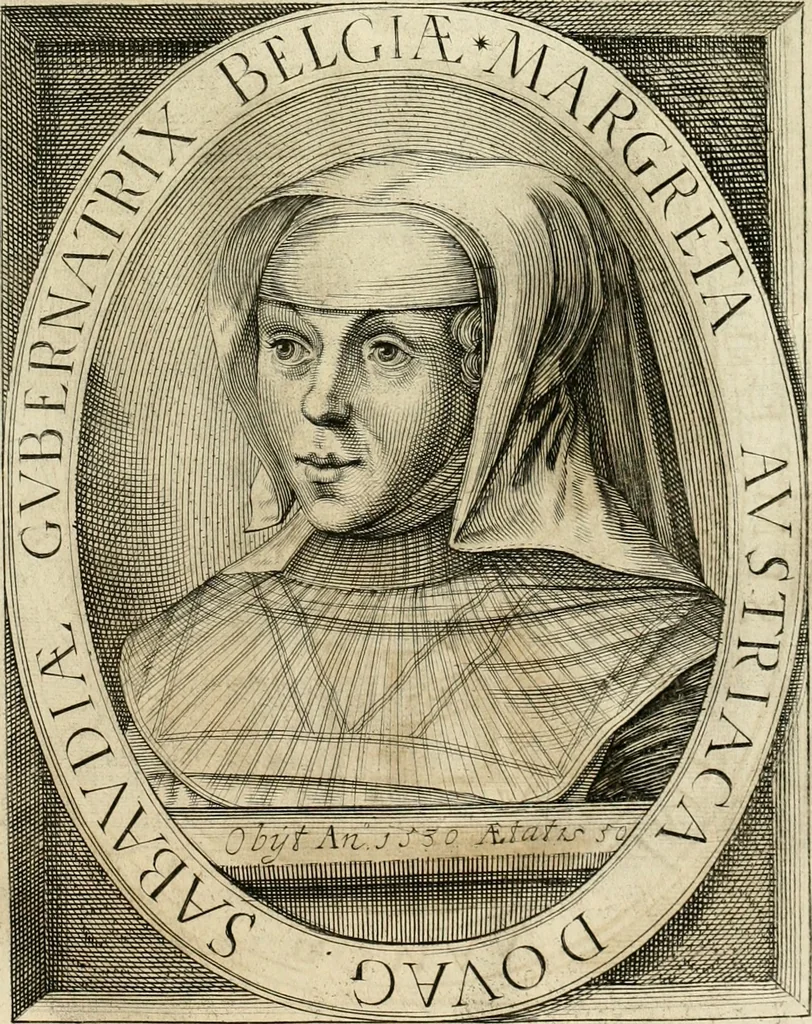 An illustration from Historie der Nieder-landscher ende haerder Naburen oorlogen : ende geschiedenissen tot den iare MVICXII, nu de laestemael bij hem voor syme todtmerckelijck verbetert en in, XXXII boecken voltzocken is mede' hier by gevoegt des autheurs leven [by Simeon Ruytinck] verryckt benessens de Land-Caerte met by na hondert correcte Conterfeijtsels vande voor treflijcste Personagien in dese Historie verhaelt. Alle cierlijck na d'leven ghedaen ende in Coperen platen gesteken ; gedruckt int Yaer ons Heeren MDCXXXVI, 1636, leaf 48