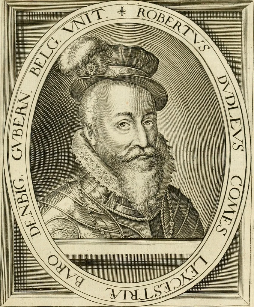 An illustration from Historie der Nieder-landscher ende haerder Naburen oorlogen : ende geschiedenissen tot den iare MVICXII, nu de laestemael bij hem voor syme todtmerckelijck verbetert en in, XXXII boecken voltzocken is mede' hier by gevoegt des autheurs leven [by Simeon Ruytinck] verryckt benessens de Land-Caerte met by na hondert correcte Conterfeijtsels vande voor treflijcste Personagien in dese Historie verhaelt. Alle cierlijck na d'leven ghedaen ende in Coperen platen gesteken ; gedruckt int Yaer ons Heeren MDCXXXVI, 1636, leaf 518