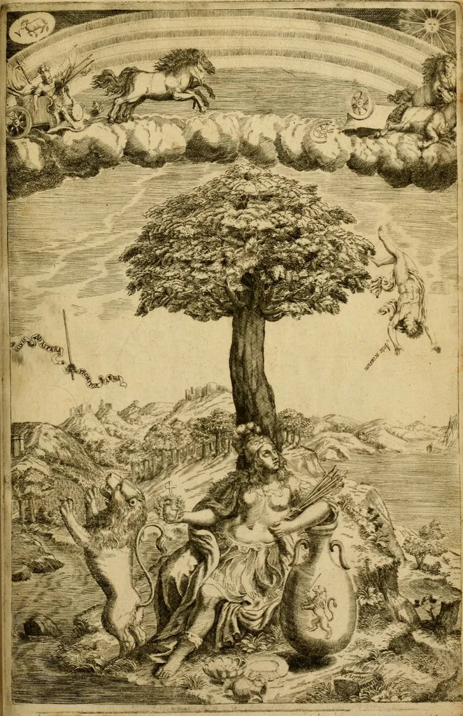 An illustration from Historie di Faenza, 1675, leaf 6