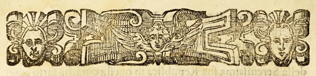 An illustration from Historie di quattro principali città del mondo, Gerusalemme, Roma, Napoli, e Venetia., 1603, leaf 10