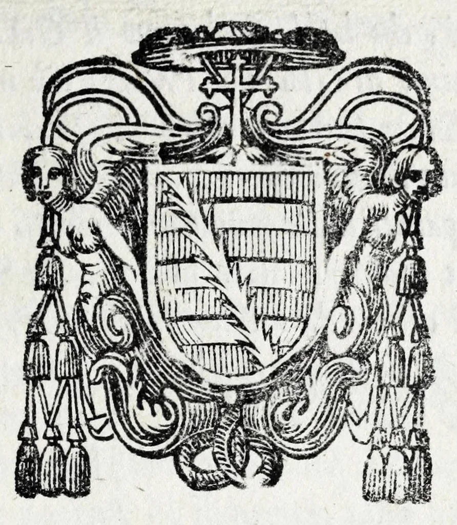 An illustration from Historie memorabili della città di Bologna : nelle vite di tre huomini illustri, Antonio Lambertacci, Nanni Gozzadini, e Galeazzo Mariscotti, 1666, leaf 11