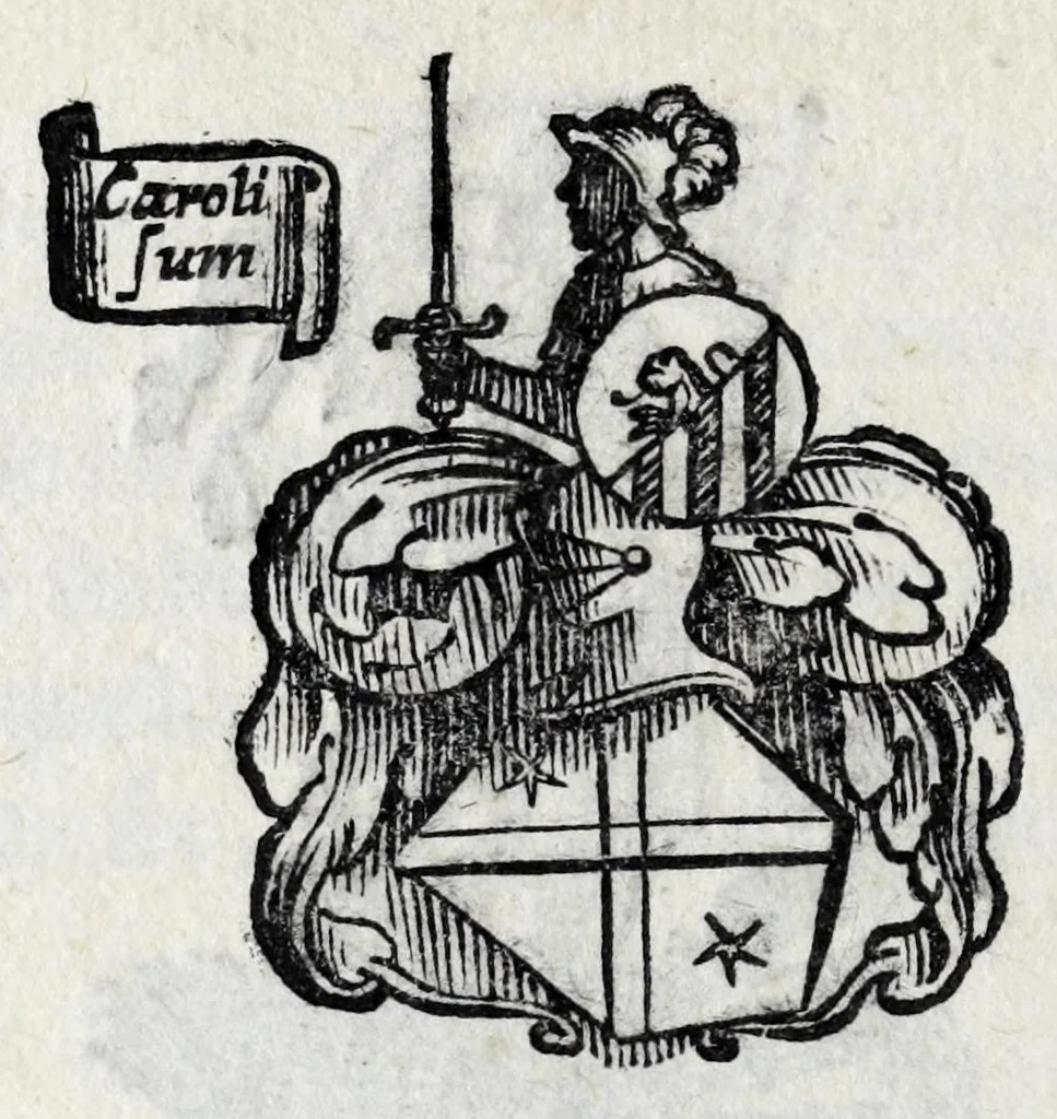 An illustration from Historie memorabili della città di Bologna : nelle vite di tre huomini illustri, Antonio Lambertacci, Nanni Gozzadini, e Galeazzo Mariscotti, 1666, leaf 20