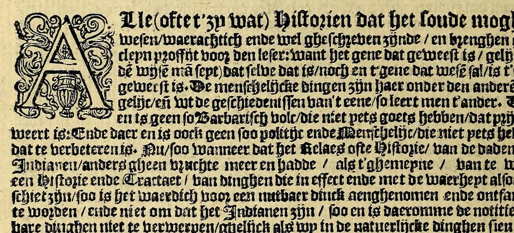 An illustration from Historie naturael en morael van de Westersche Indien. : Waer inne ghehandelt wort van de merckelijckste dinghen des hemels, elementen, metalen, planten ende gedierten van dien : als oock de manieren, ceremonien, wetten, regeeringen, ende oorlogen der Indianen., 1624, leaf 310