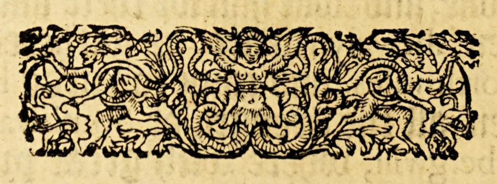 An illustration from The historie of Cambria, now called Wales: : a part of the most famous yland of Brytaine, written in the Brytish language aboue two hundreth yeares past:, 1584, leaf 134