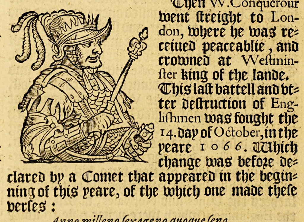 An illustration from The historie of Cambria, now called Wales: : a part of the most famous yland of Brytaine, written in the Brytish language aboue two hundreth yeares past:, 1584, leaf 156
