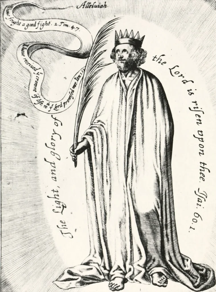 An illustration from The historie of the perfect-cursed-blessed man .., 1628, leaf 105