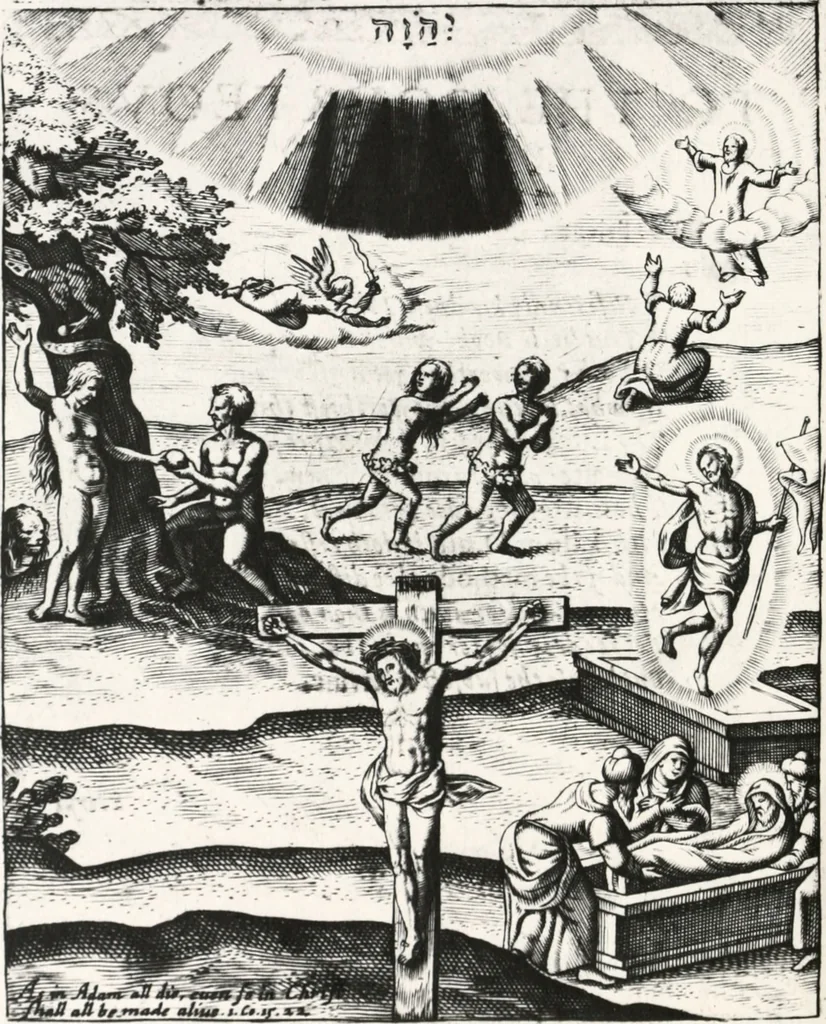 An illustration from The historie of the perfect-cursed-blessed man .., 1628, leaf 31