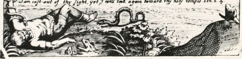 An illustration from The historie of the perfect-cursed-blessed man .., 1628, leaf 65