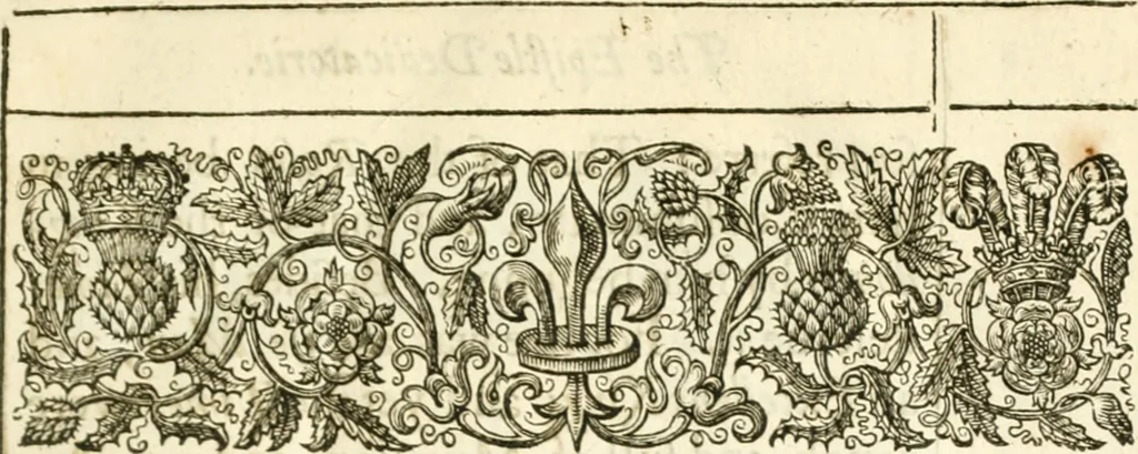 An illustration from The historie of the raigne of King Henry the Seuenth, 1622, leaf 8