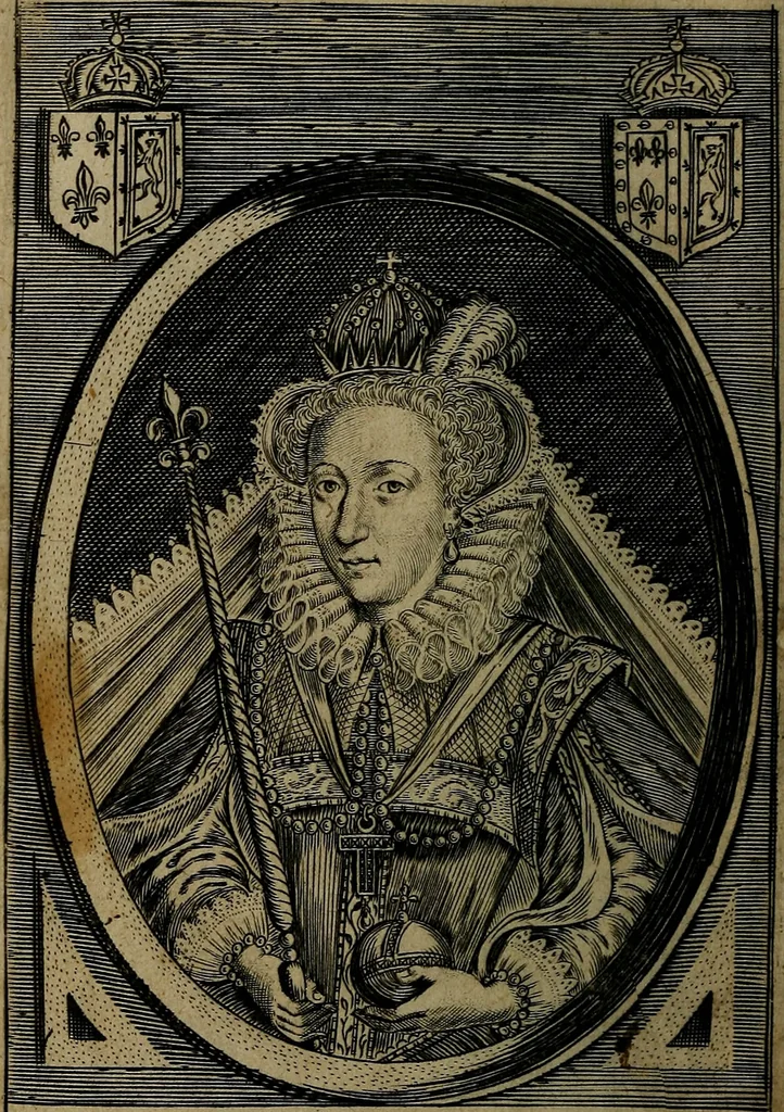 An illustration from The Historie of the, [sic] life and death, of Mary Stuart, Queene of Scotland, 1636, leaf 7