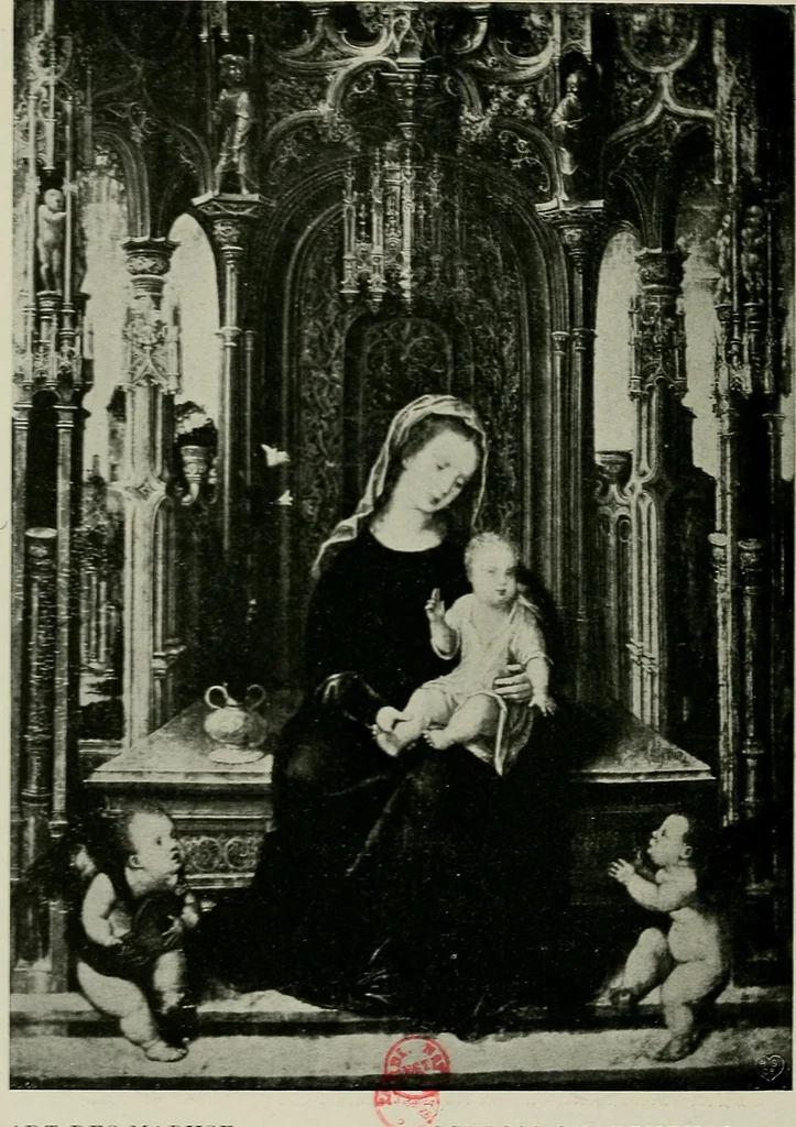 An illustration from Kunsthistorische Ausstellung, Düsseldorf, 1904 : Katalog, 1904, leaf 313