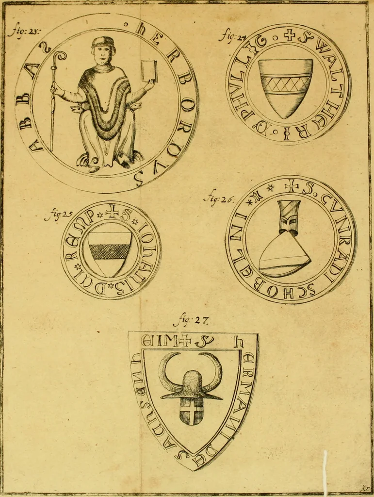 An illustration from Historische Beschreibung des Herzogthums Würtemberg und alle desselben Städte, Klöster und darzu gehörigen Aemter, 1752, leaf 370