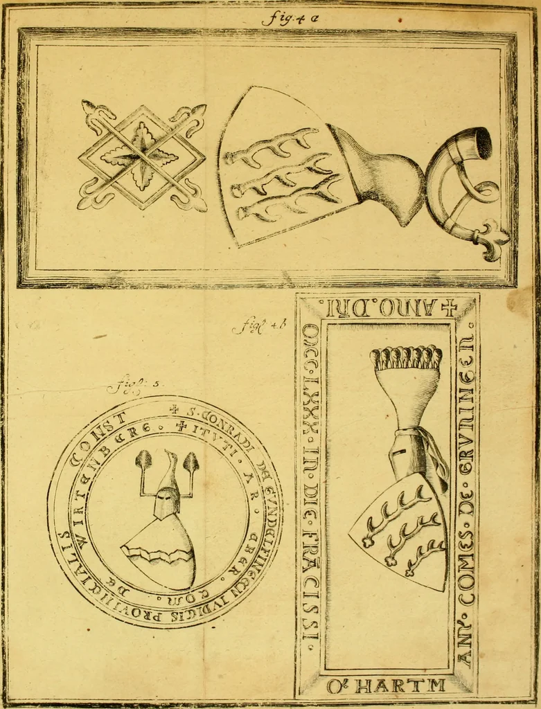 An illustration from Historische Beschreibung des Herzogthums Würtemberg und alle desselben Städte, Klöster und darzu gehörigen Aemter, 1752, leaf 48