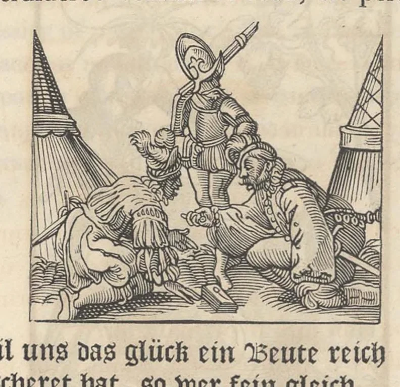 An illustration from Researches into the history of playing cards; with illustrations of the origin of printing and engraving on wood, 1816, leaf 232
