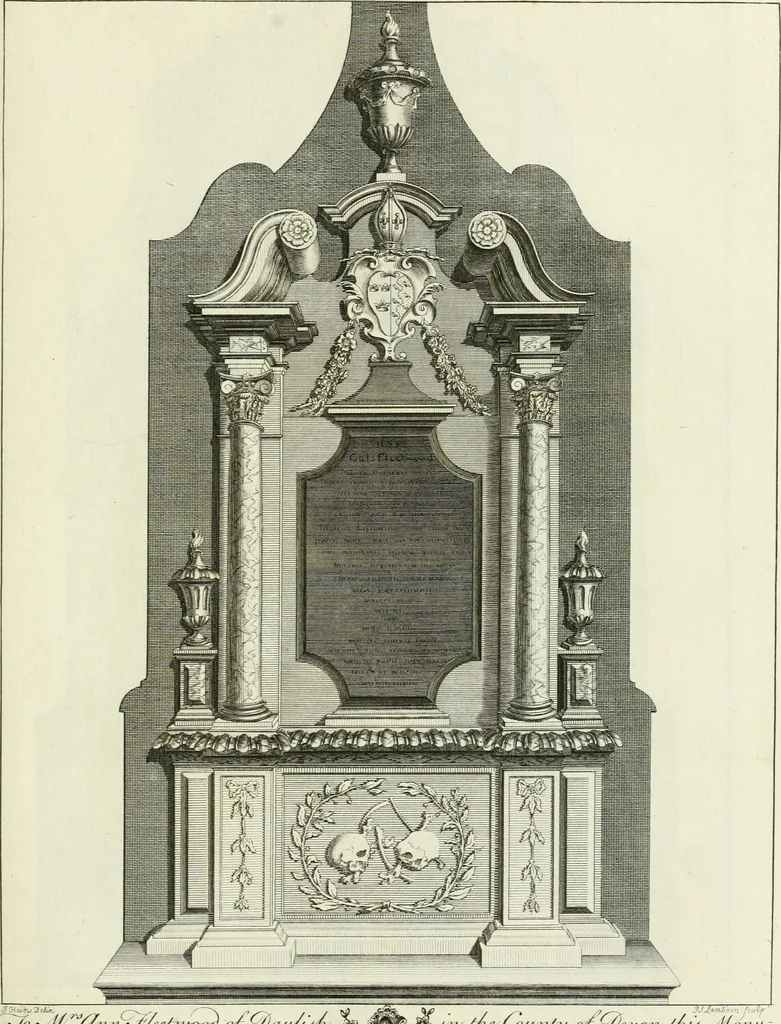 An illustration from The history and antiquities of the conventual and cathedral church of Ely : from the foundation of the monastery, A.D. 673 to the year 1771 : illustrated with copper-plates, 1771, leaf 372