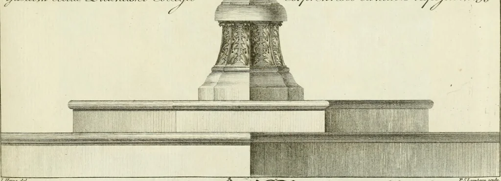 An illustration from The history and antiquities of the conventual and cathedral church of Ely : from the foundation of the monastery, A.D. 673 to the year 1771 : illustrated with copper-plates, 1771, leaf 380