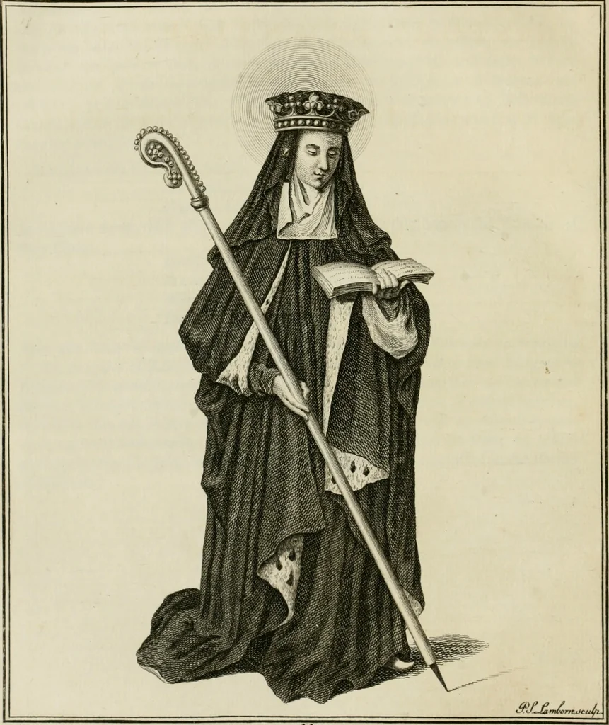 An illustration from The history and antiquities of the conventual and cathedral church of Ely : from the foundation of the monastery, A.D. 673 to the year 1771 : illustrated with copper-plates, 1771, leaf 77