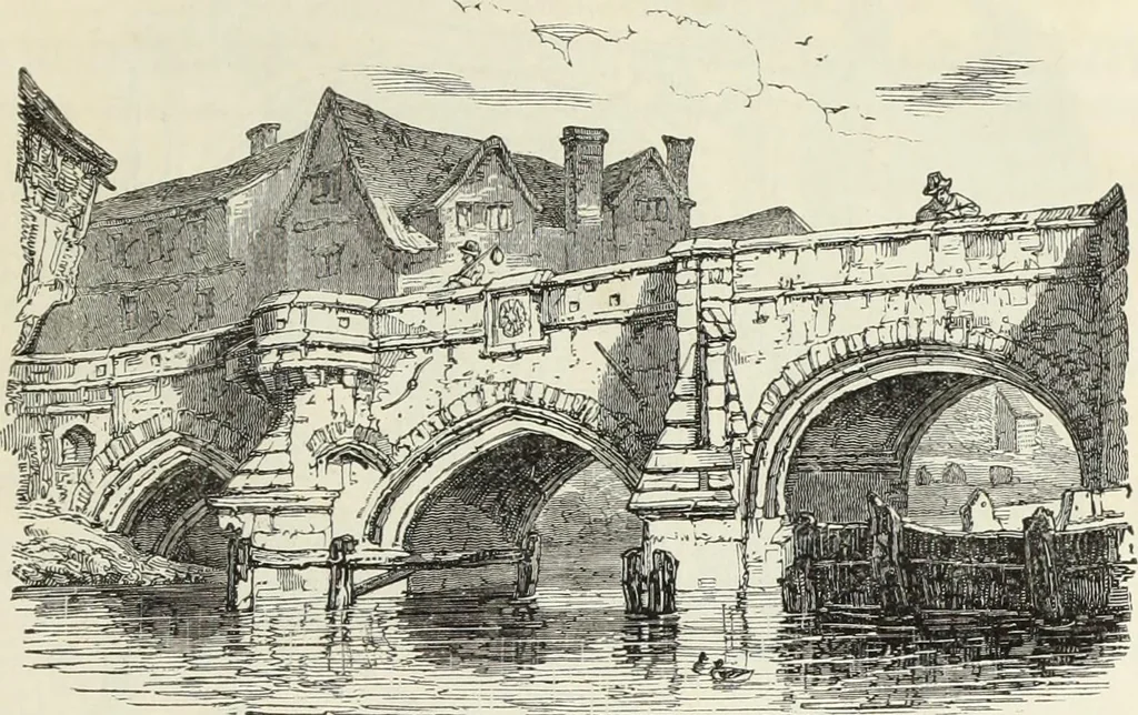 An illustration from The history and antiquities of the metropolitical church of Canterbury; illustrated by a series of engravings of views, elevations, plans, and details of the architecture of that edifice: with biographical anecdotes of the archbishops, etc, 1836, leaf 176