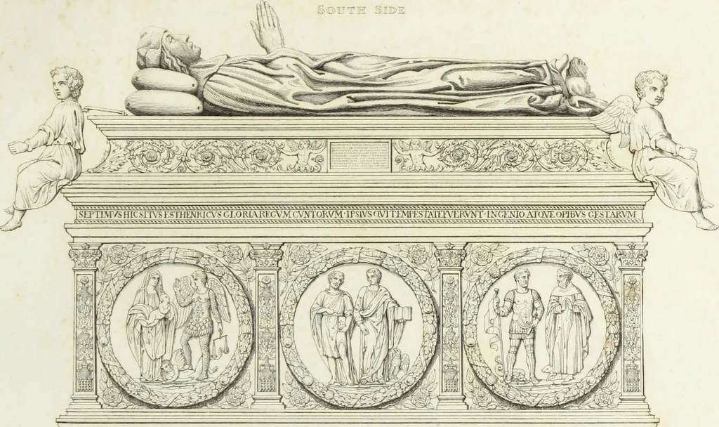 An illustration from The history and antiquities of the abbey church of St. Peter, Westminster : including notices and biographical memoirs of the abbots and deans of that foundation, 1818, leaf 346