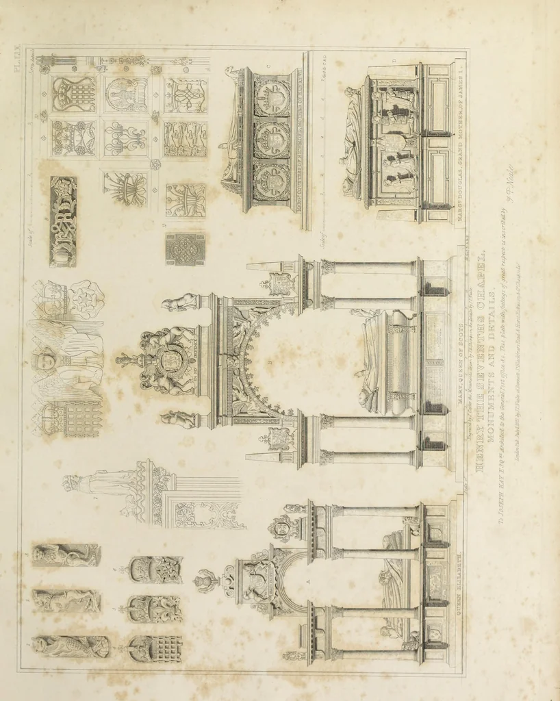 An illustration from The history and antiquities of the abbey church of St. Peter, Westminster : including notices and biographical memoirs of the abbots and deans of that foundation, 1818, leaf 362