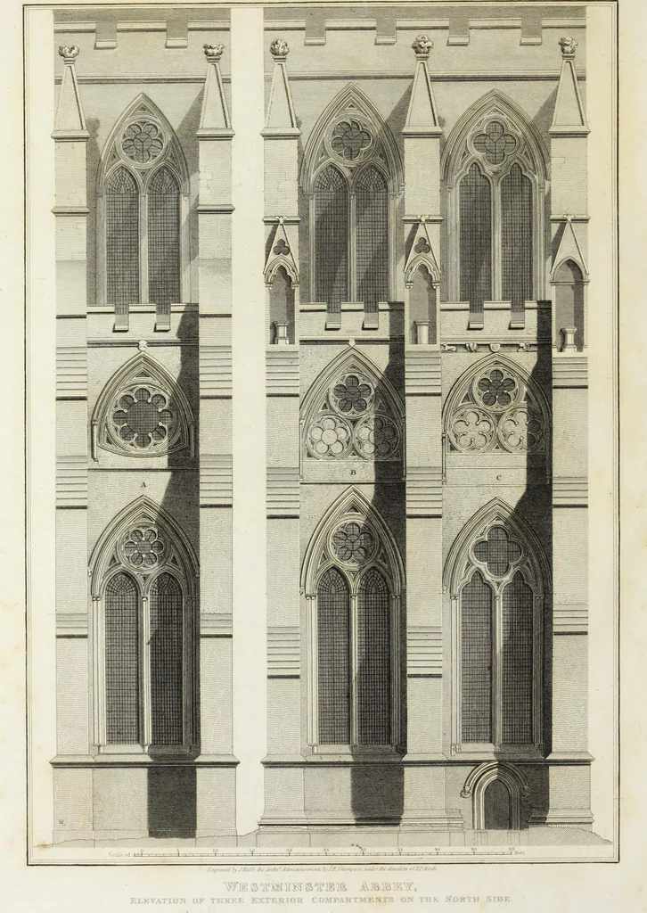 An illustration from The history and antiquities of the abbey church of St. Peter, Westminster : including notices and biographical memoirs of the abbots and deans of that foundation, 1818, leaf 19