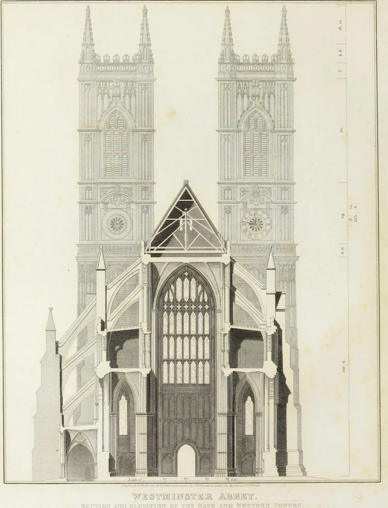 An illustration from The history and antiquities of the abbey church of St. Peter, Westminster : including notices and biographical memoirs of the abbots and deans of that foundation, 1818, leaf 41