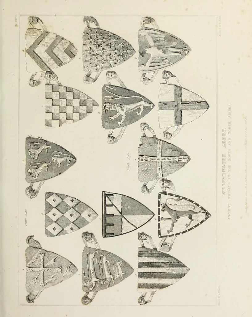 An illustration from The history and antiquities of the abbey church of St. Peter, Westminster : including notices and biographical memoirs of the abbots and deans of that foundation, 1818, leaf 58