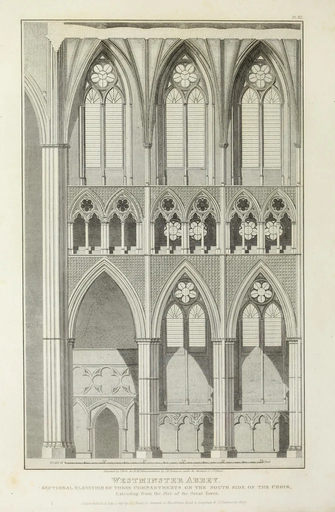 An illustration from The history and antiquities of the abbey church of St. Peter, Westminster : including notices and biographical memoirs of the abbots and deans of that foundation, 1818, leaf 81