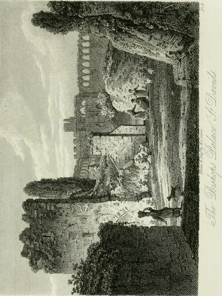 An illustration from History and antiquities of the cathedral churches of Great Britain : illustrated with a series of highly-finished engravings, exhibiting general and particular views, ground plans, and all the architectural features and ornaments in the various styles of building used in our ecclesiastical edifices, 1814, leaf 176