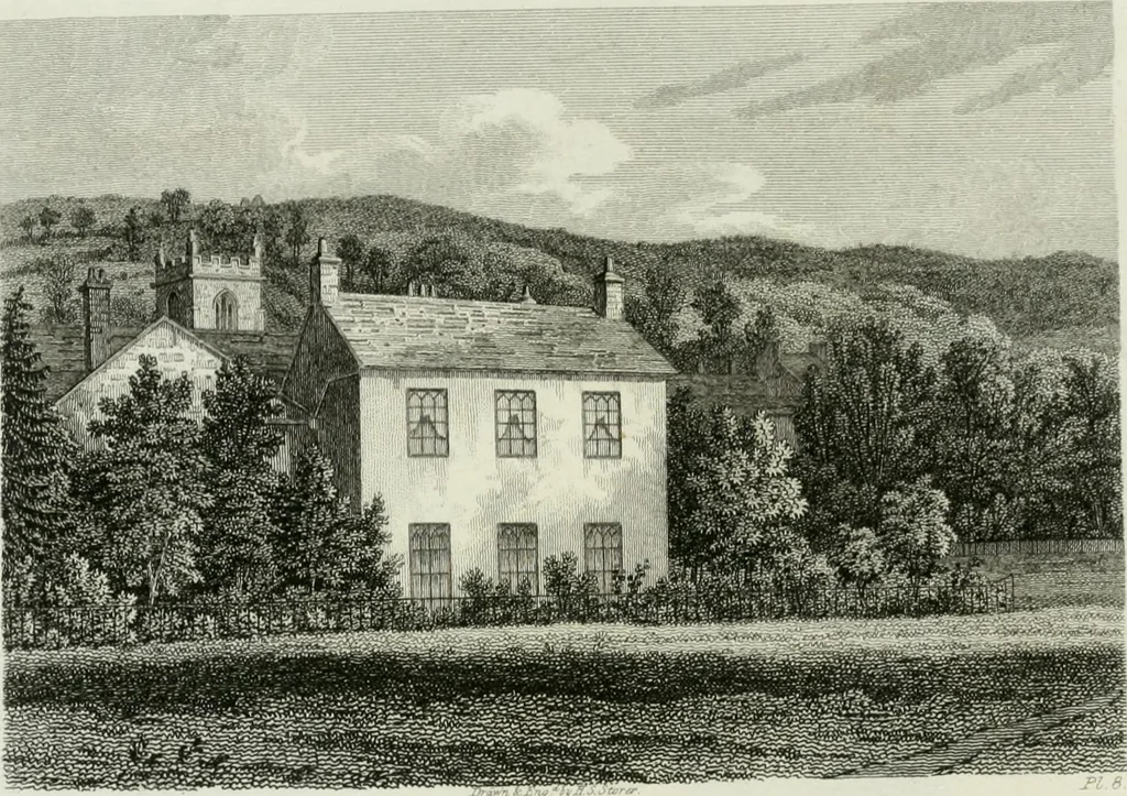 An illustration from History and antiquities of the cathedral churches of Great Britain : illustrated with a series of highly-finished engravings, exhibiting general and particular views, ground plans, and all the architectural features and ornaments in the various styles of building used in our ecclesiastical edifices, 1814, leaf 110