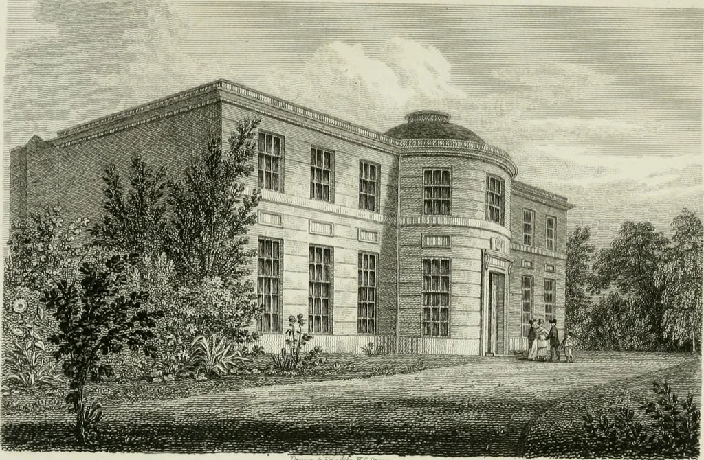 An illustration from History and antiquities of the cathedral churches of Great Britain : illustrated with a series of highly-finished engravings, exhibiting general and particular views, ground plans, and all the architectural features and ornaments in the various styles of building used in our ecclesiastical edifices, 1814, leaf 38
