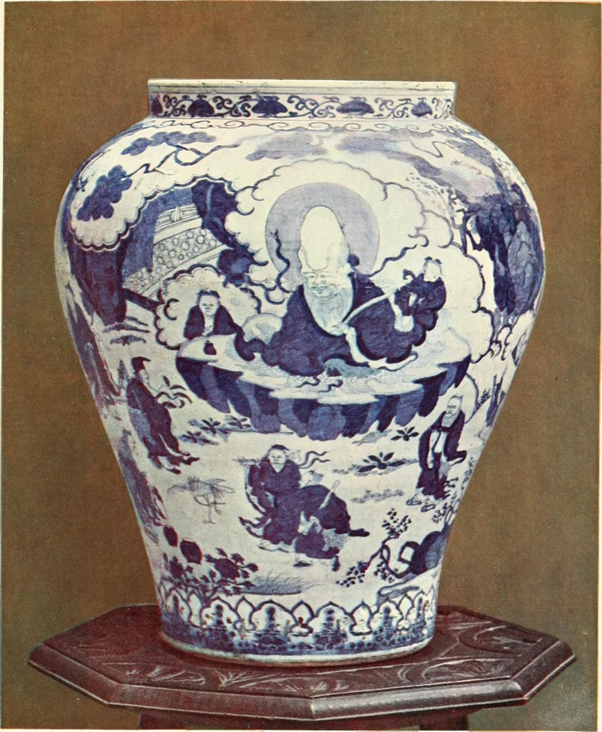 An illustration from A history and description of Chinese porcelain, 1901, leaf 58